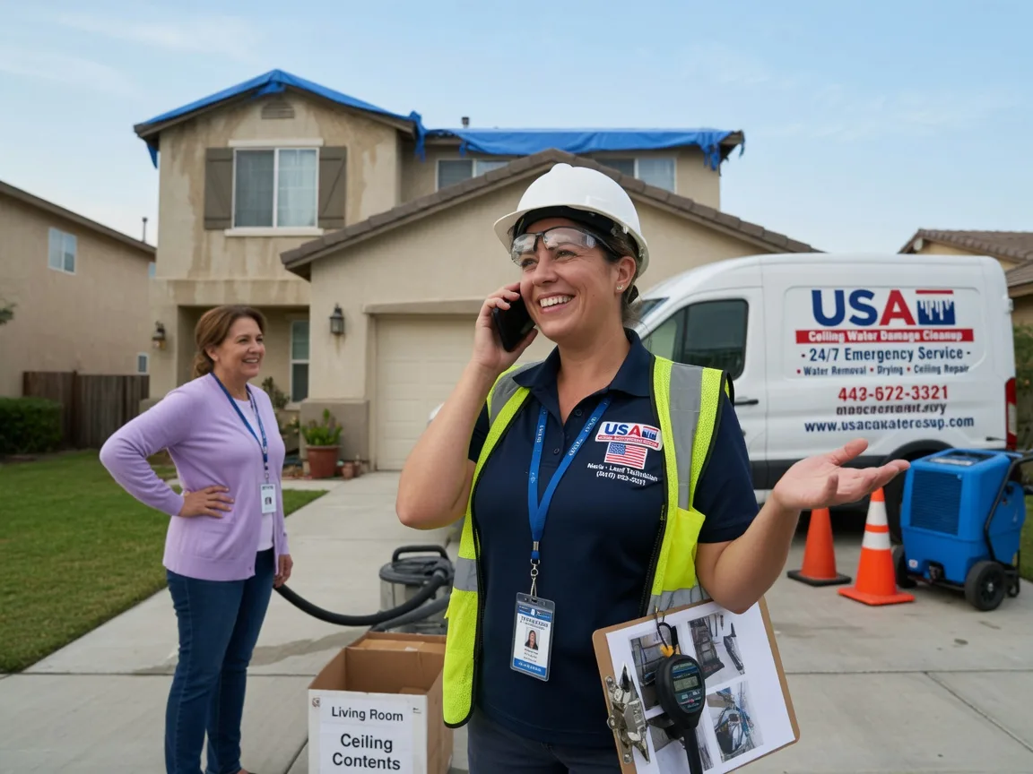 Ceiling Water Damage Restoration Summitville, IN FAQs
